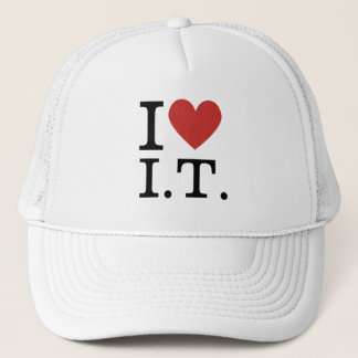 Casquette J' ❤️ Aime I.T. PERSONNALISABLE 