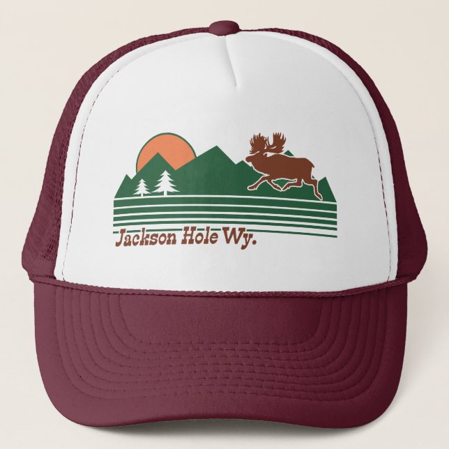 Casquette Jackson Hole Wyoming (Devant)