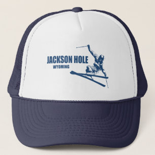 Casquette Jackson Hole Wyoming Skier