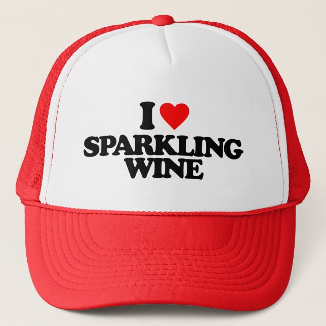 CASQUETTE J'ADORE LE VIN PARQUANT (Devant)