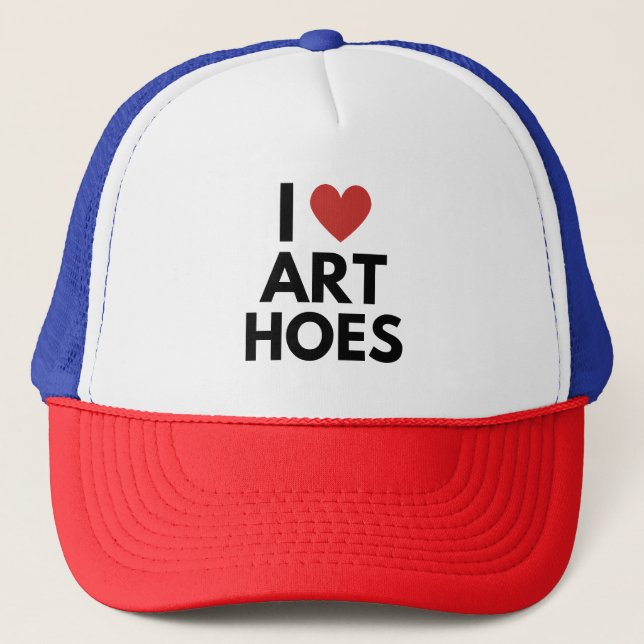 CASQUETTE J'ADORE LES CHEVAUX D'ART (Devant)