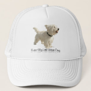 Casquette J'adore mon petit chien blanc - Westie