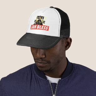 Casquette Jah Bless - Haile Selassie - Rasta Trucker