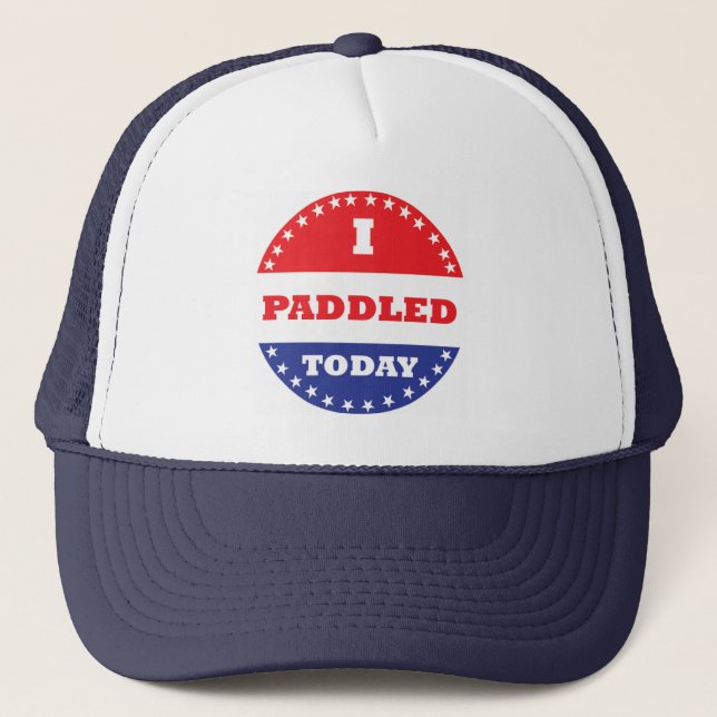 Casquette J'ai barboté aujourd'hui (Devant)