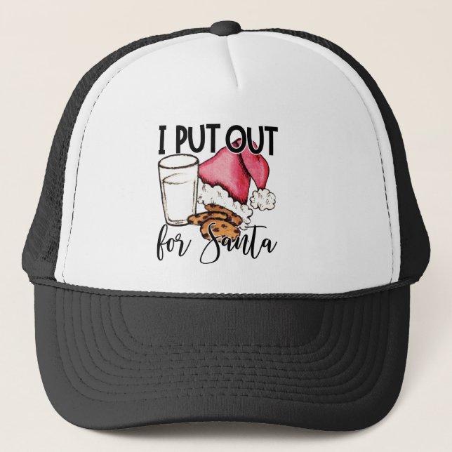 Casquette J'Ai Émis Pour Père Noël (Devant)