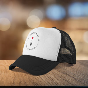 Casquette J'ai été vacciné   Aiguille cardiaque Covid-19