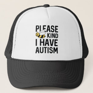 Casquette J'ai l'autisme