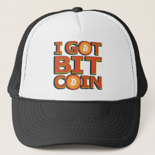 Casquette J'ai obtenu le type 01 de Bitcoin
