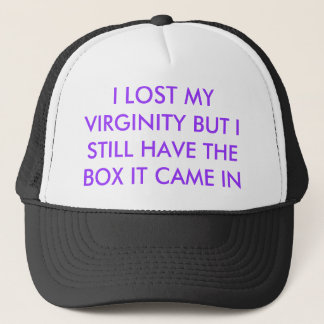 CASQUETTE J'AI PERDU MA VIRGINITÉ MAIS J'AI TOUJOURS LA