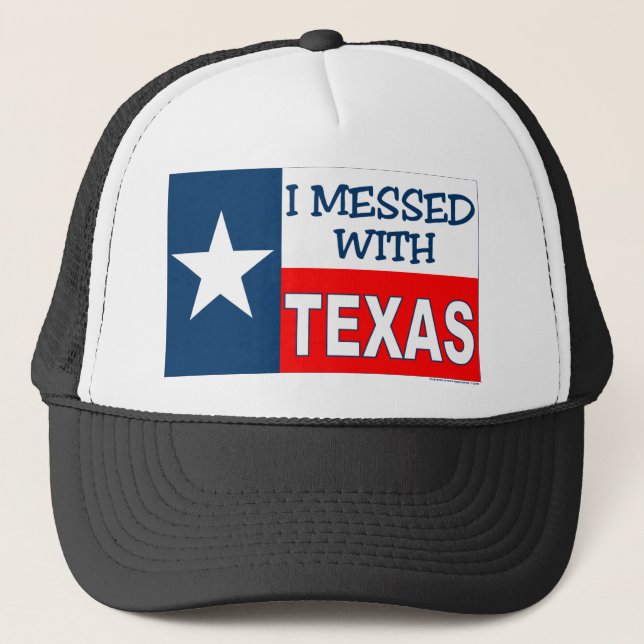 Casquette J'ai sali avec le Texas (Devant)