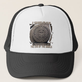 CASQUETTE J'AI SURVÉCU À LA FIN DU MONDE 2012