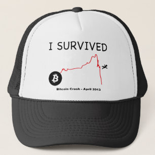 Casquette J'ai survécu : Accident de Bitcoin - avril 2013