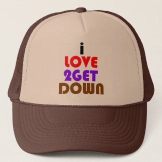 Casquette j'aime 2 descendre et sale