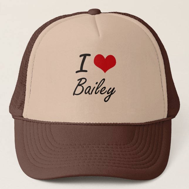 Casquette J'aime Bailey (Devant)