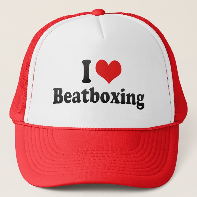 Casquette J'aime Beatboxing (Devant)