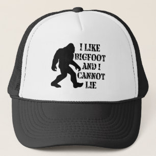 Casquette J'aime Bigfoot et je ne peux pas mentir