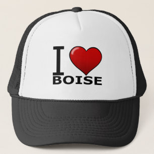 CASQUETTE J'AIME BOISE, IDENTIFICATION - IDAHO