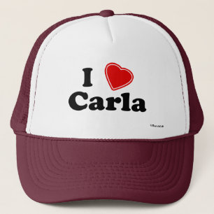 Casquette J'aime Carla