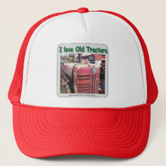Casquette J'aime de vieux tracteurs internationaux de