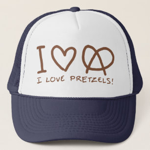 Casquette J'aime des bretzels