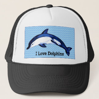 Casquette J'aime des dauphins