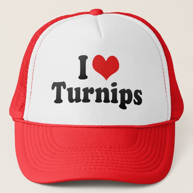 Casquette J'aime des navets (Devant)