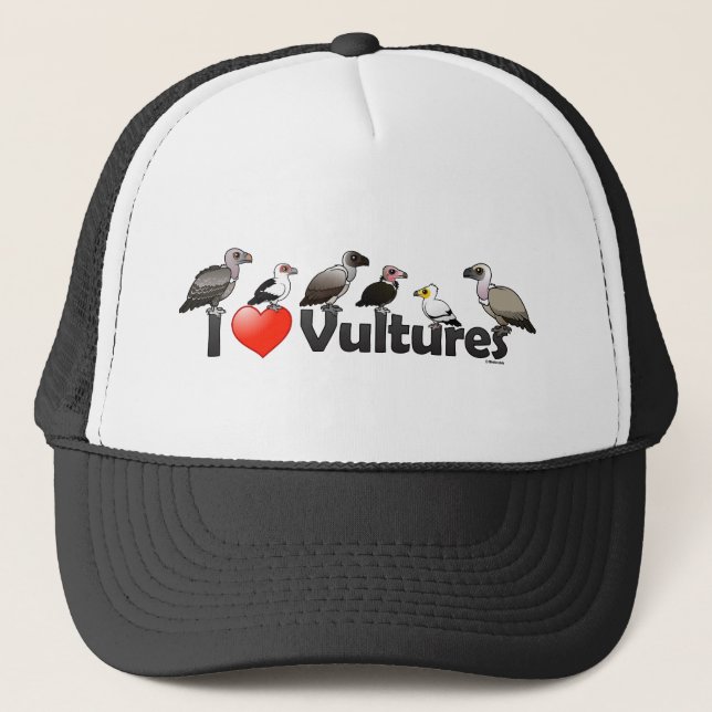 Casquette J'aime des vautours (Afrique) (Devant)