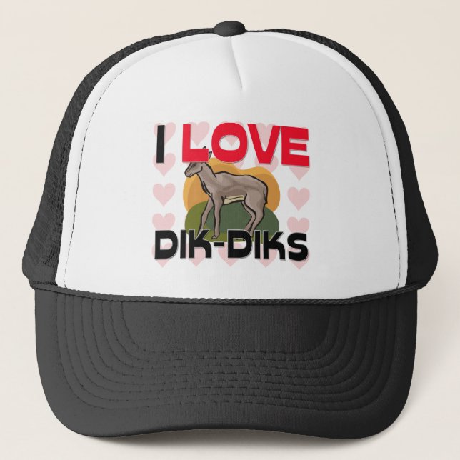 Casquette J'aime Dik-Diks (Devant)