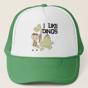 Casquette J'aime Dinos - des T-shirts et des cadeaux de