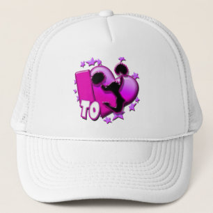Casquette J'aime encourager (le rose)