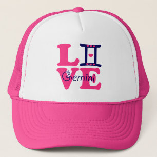 Casquette ♊  J'Aime Gemini-Best-Zodiac Signal Élégant