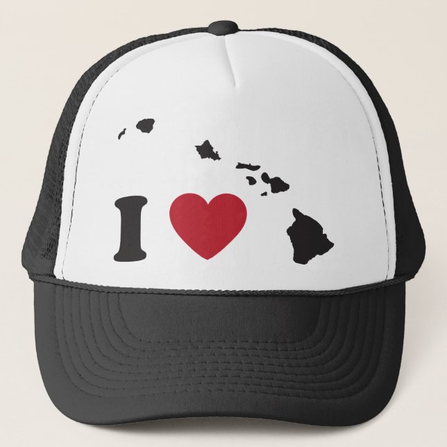 Casquette J'aime Hawaï (Devant)
