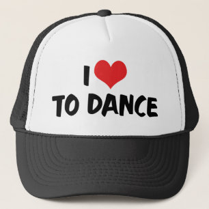 Casquette J'aime Heart To Dance - Tango Valse Amoureux de Ba
