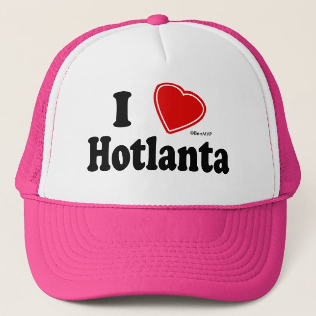Casquette J'aime Hotlanta (Devant)