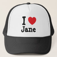 J'aime Jane heart T-Shirt