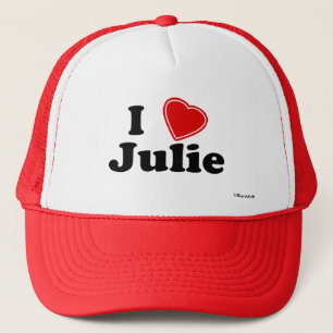 Casquette J'aime Julie