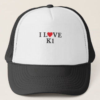 Casquette J'aime K1