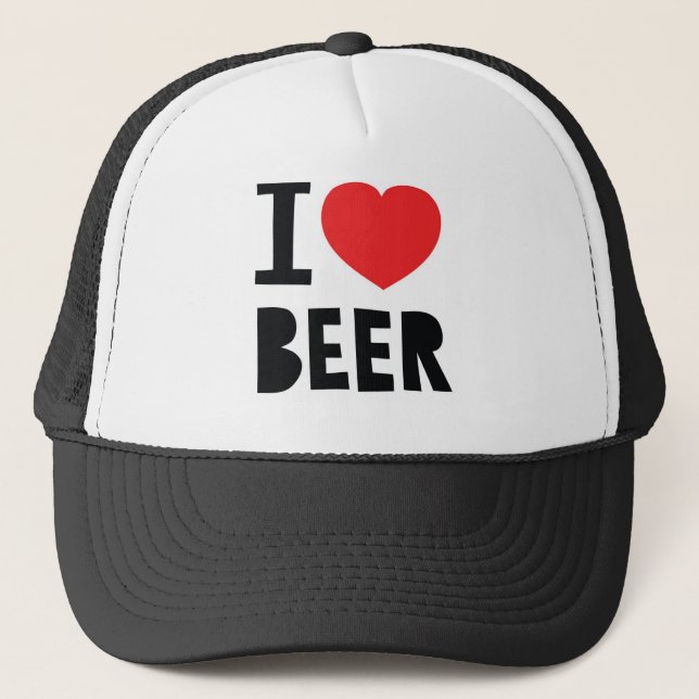 Casquette J'aime la bière (Devant)