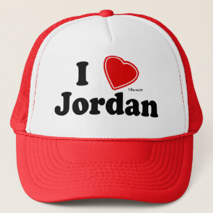 Casquette J'aime la Jordanie