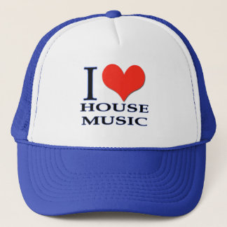 Casquette J'aime la musique de maison