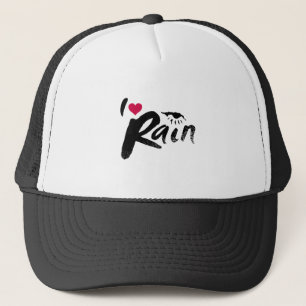 Casquette J'aime la pluie