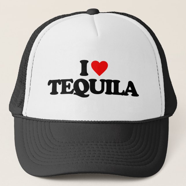 CASQUETTE J'AIME LA TEQUILA (Devant)