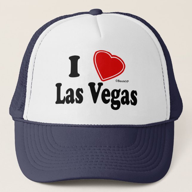 Casquette J'aime Las Vegas (Devant)