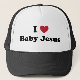 Casquette J'aime le bébé Jésus
