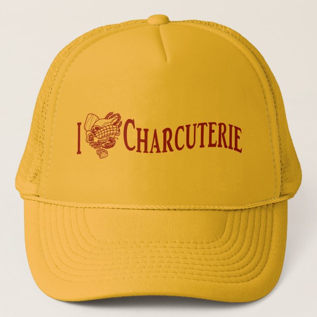 Casquette J'aime le Charcuterie (Devant)