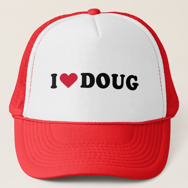 CASQUETTE J'AIME LE CHIEN (Devant)
