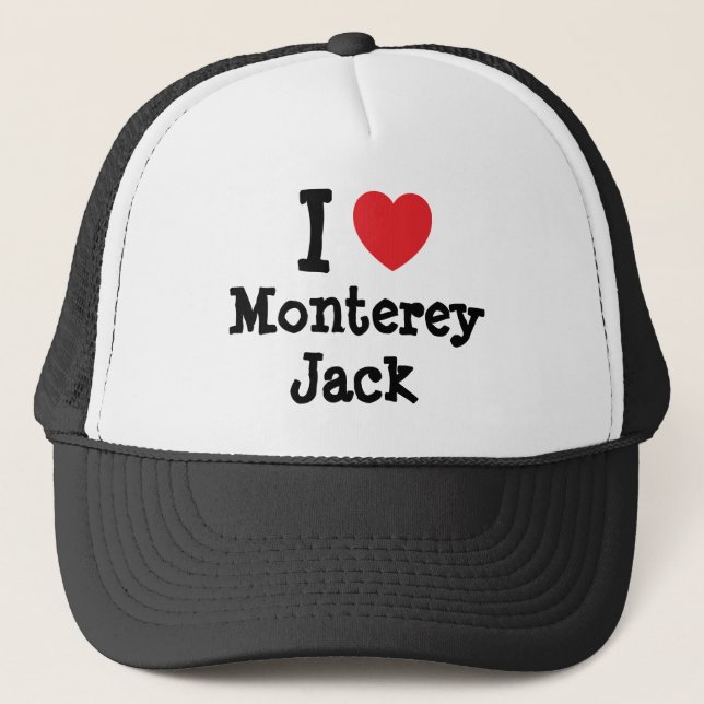 Casquette J'aime le coeur de Monterey Jack T-Shirt (Devant)