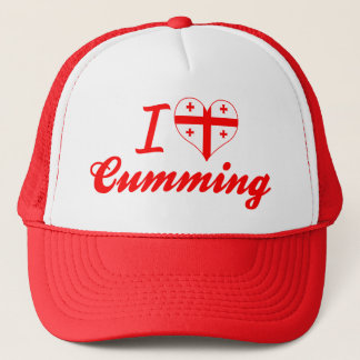 Casquette J'aime le Cumming, la Géorgie