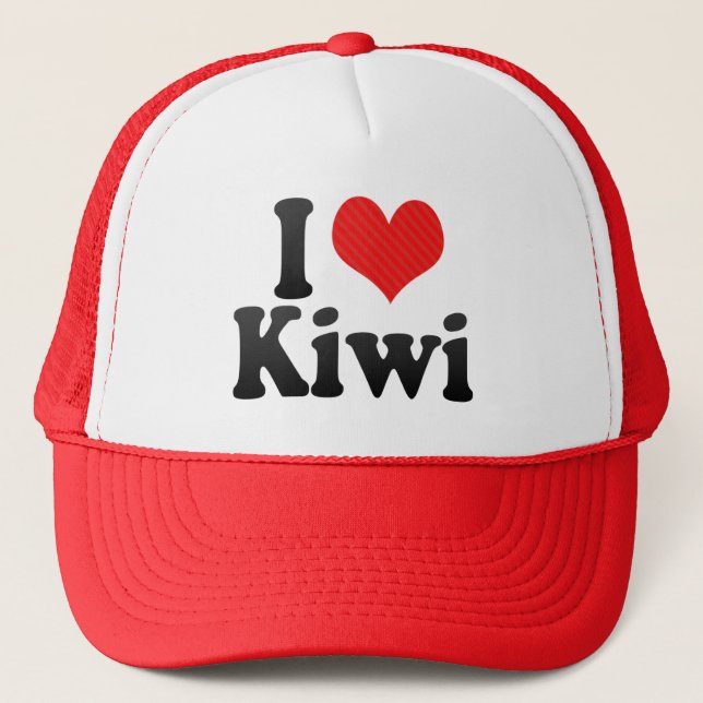 Casquette J'aime le kiwi (Devant)