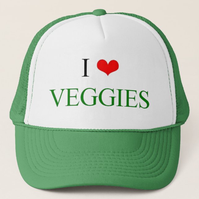Casquette J'aime le légume (Devant)